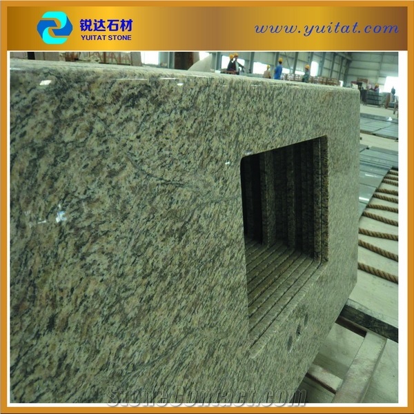 Manufacturer Tiger Skin White Granite Kitchen Countertop White