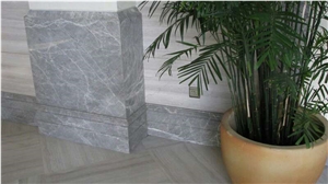 Silver Grey Slabs & Tiles, China Grey Marble