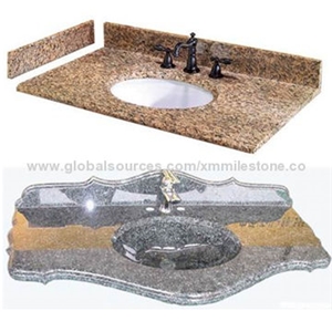 Nature Marble Vanity Top for Bathroom, with Easy Edges and Sink Hole Cut-Out