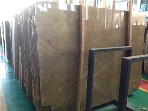 Spainish Gold Marble Slabs, Spanish Gold Marble