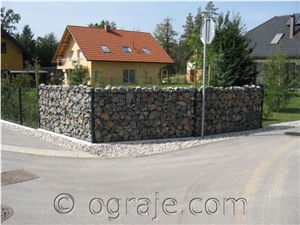 Stone-Filled Garden Fences