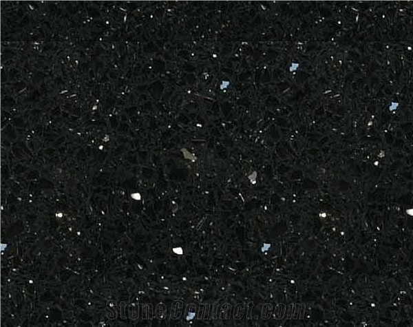 Black Starlight Quartz Stone from United Kingdom - StoneContact.com