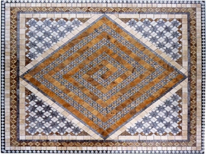 Mosaic Floor Medallions