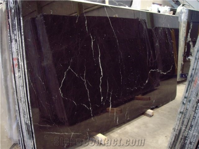 Negro Marquina Marble Slabs & Tiles