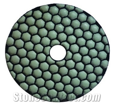 100mm/4" Diamond Dry Polishing Pad for Stones
