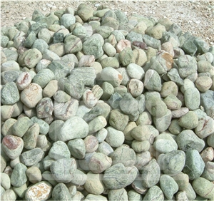 Forest Green Marble Pebbles