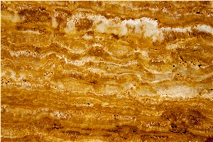 Golden Travertine(Yellow Travertine,Giallo Travertine,Amarillo Travertine) Block