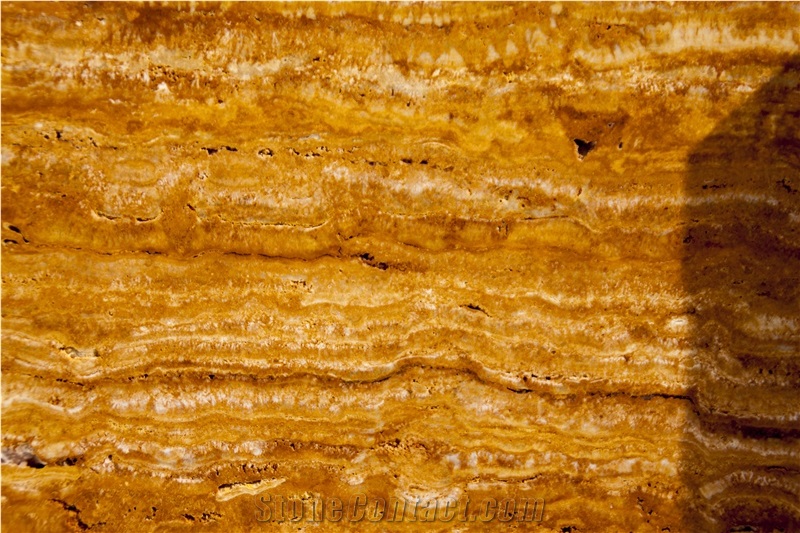 Travertine Block Golden Yellow Giallo Amarillo