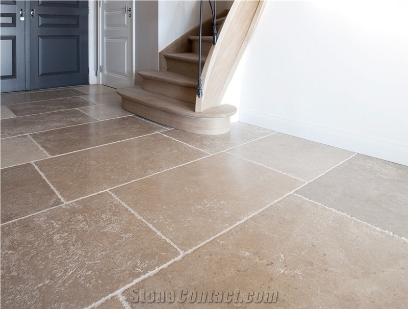 Dalles De Bourgogne Grand Antique De Versailles Pattern Slabs & Tiles