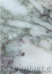 Pushtulimsky Marble Tiles, Pushtilimsky White with Pink Streaks