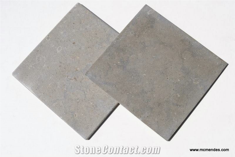 Limestone Gris Slabs & Tiles, Portugal Blue Limestone