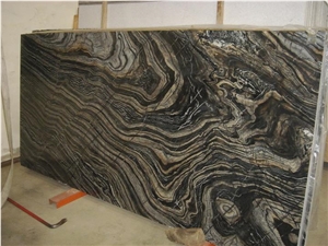 Chinese Black Marble Wood Veins Slab Tiles, China Black Marble