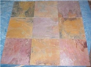 Multi Colour Slate Stone Tile