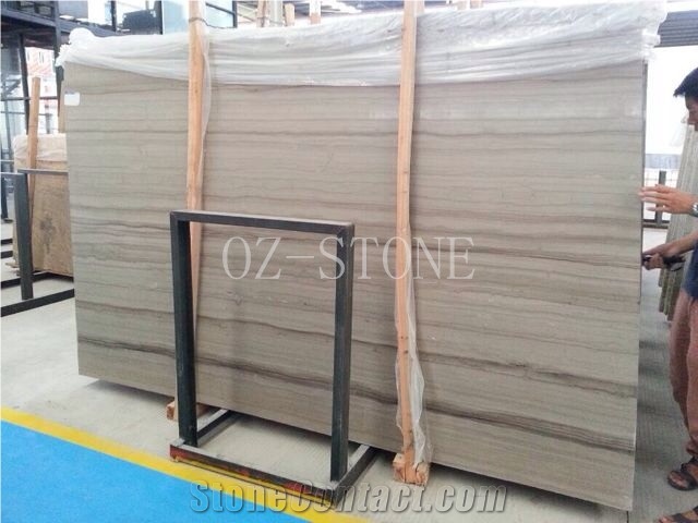 Athens Wooden Marble Tiles & Slabs