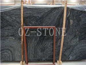 Black Forest Marble Slabs, China Black Marble