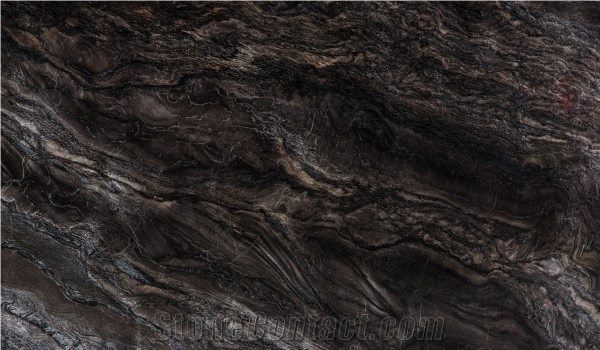 Black Fantasy Granite Slabs & Tiles, Brazil Black Granite
