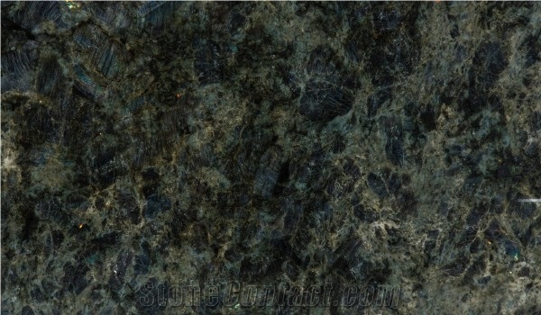 Labradorite Green Multi Color Slab, Labradorite Green Granite
