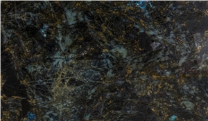Labradorite Lemurian Slab, Lemurian Blue Granite