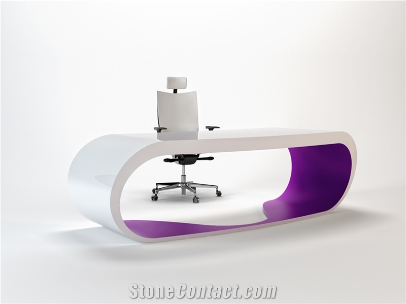 Solid Surface Office Desk