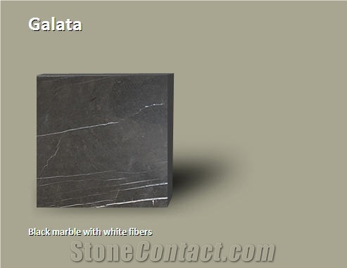 Galata Marble Slabs & Tiles, Bulgaria Black Marble