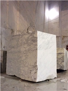Arabescato Corchia Marble Block, Italy White Marble