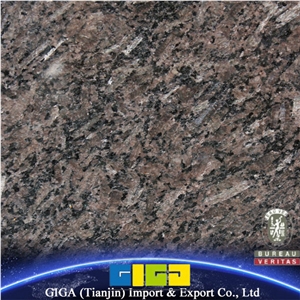 Mermer Polished Granite Slab Giga, Cafe Granite Slabs & Tiles