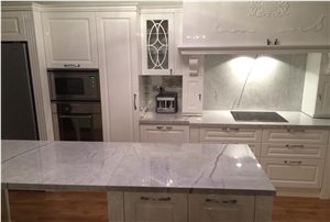 Milas New York Marble Kitchen Countertop