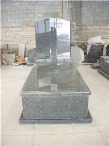 Australian Style Monument & Tombstone, Green Granite Monuments