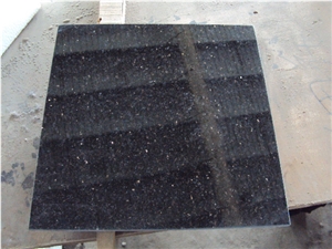 Black Galaxy Granite Tiles & Slabs, India Black Granite
