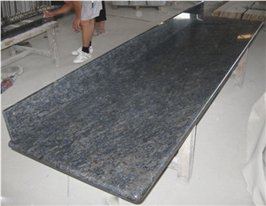 China Butterfly Blue Granite Kitchen Countertop