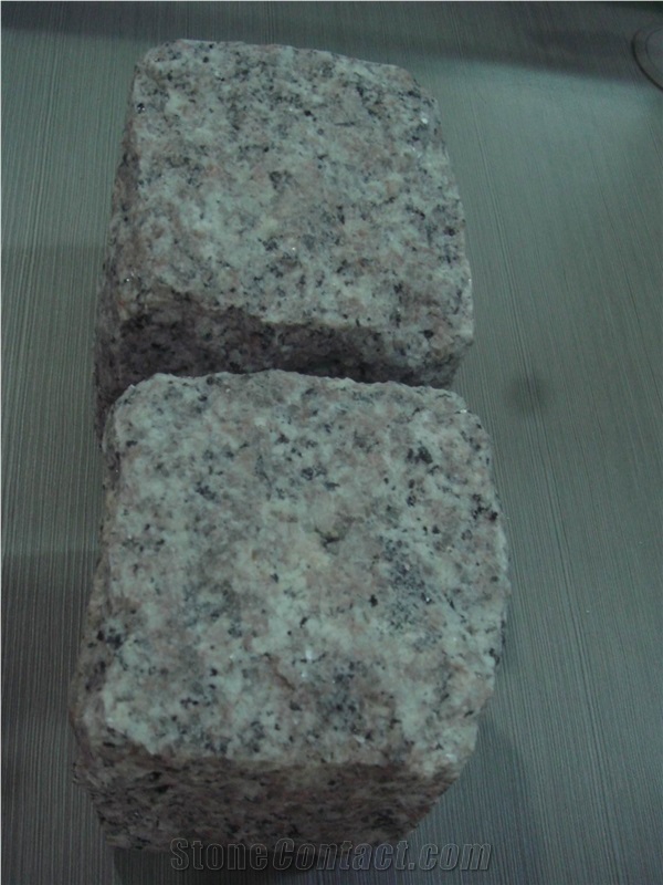 China Pink Granite G636 Cube Stone & Paver