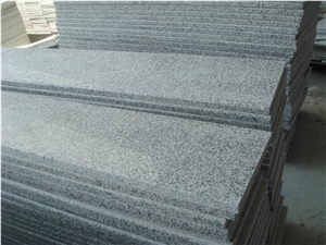 China White Granite Stairs,G640 Grey Granite Stairs & Steps