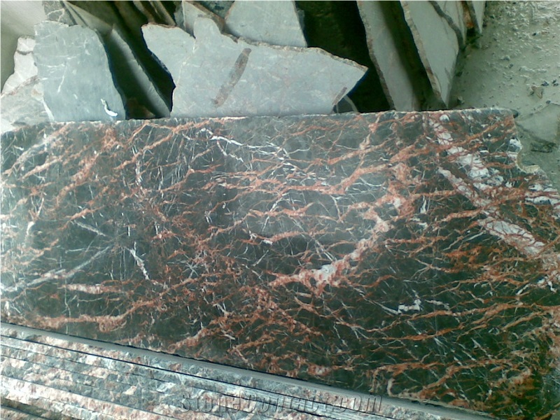Cuckoo Red Marble Slabs & Tiles, China Red Marle