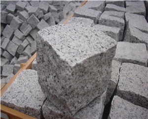 G603 Granite Cube Stone China Light Grey Granite Pavers