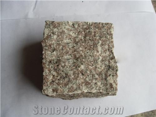 G664 Granite Cube Stone,China Red Granite Cobble Stone