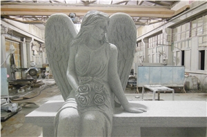 Granite Stone Sculpture, Angel Sculpture & Statue