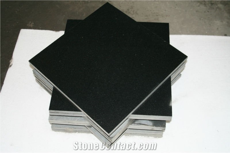 Hebei Black Granite Tiles