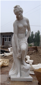 White Marble Europe Style Sculpture