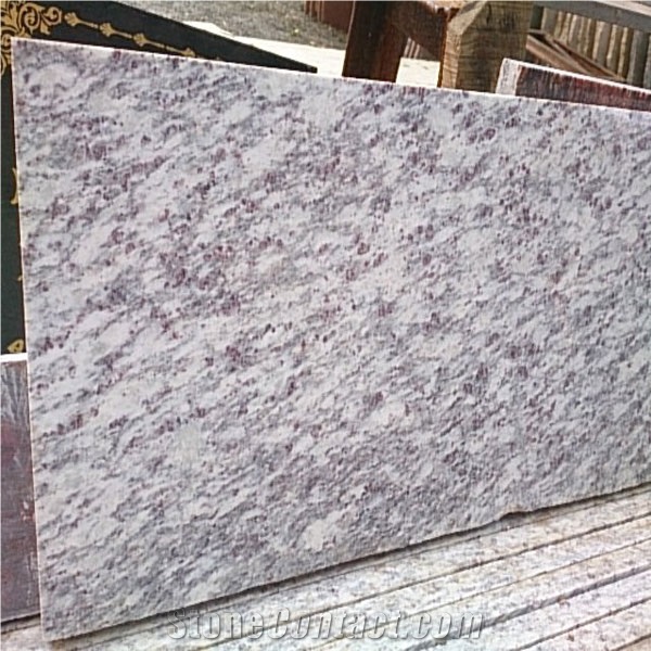 Galaxy White Granite Slab, India White Granite