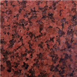 Red Galaxy Granite Slab, India Red Granite