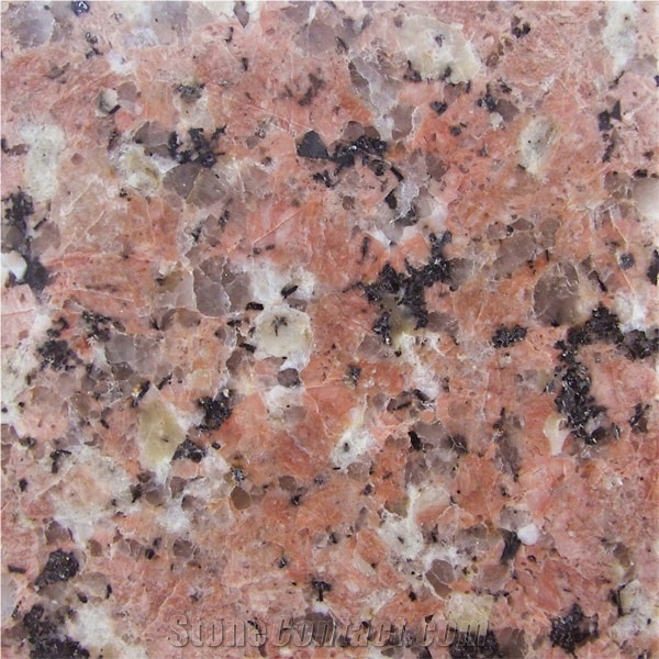 Rosy Pink Granite Slab, India Pink Granite