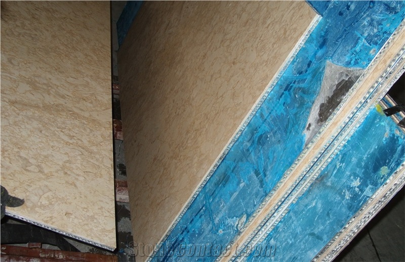 Aluminum Honeycomb Panel With Marble,Onyx,Granite,Big Size 200x160cm