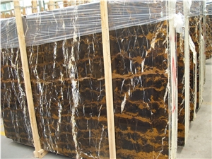 Black Gold Marble Slabs & Tiles,Black & Gold Marble,Pakistan Black Marble