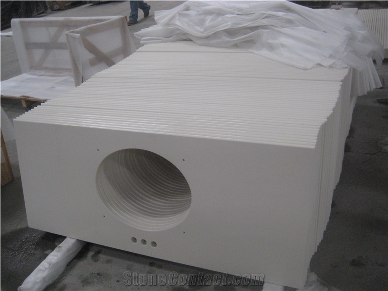 White Quartz Stone Countertop,Artificial Quartz Stone Countertop