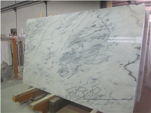 Carradinha Marble, Estremoz White Marble with Grey Veins Slabs & Tiles
