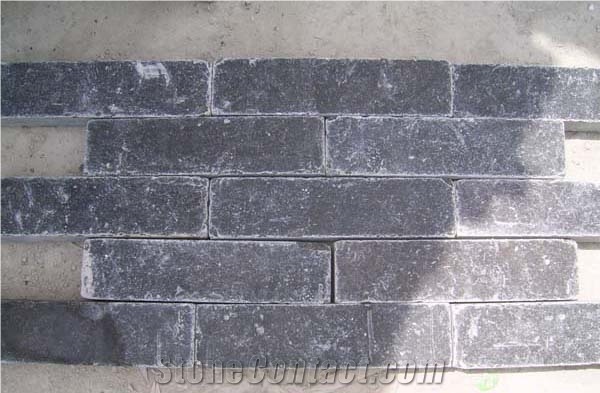 China Blues Limestone Wall Brick Mosaic