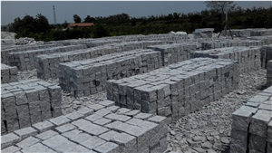 China Grey Granite Paving Cubes, G341 Grey Granite Cubes