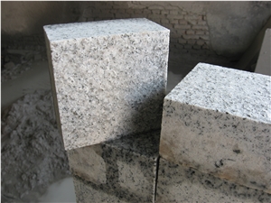 G365 White Granite Cube Stone