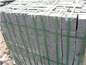 Grey Granite Small Cube Stone Pavers, G343 Grey Granite Cube Stone