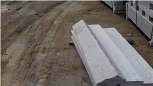 Grey Granite Wayside Stone, G341 Grey Granite Side Stone,Kerbstone